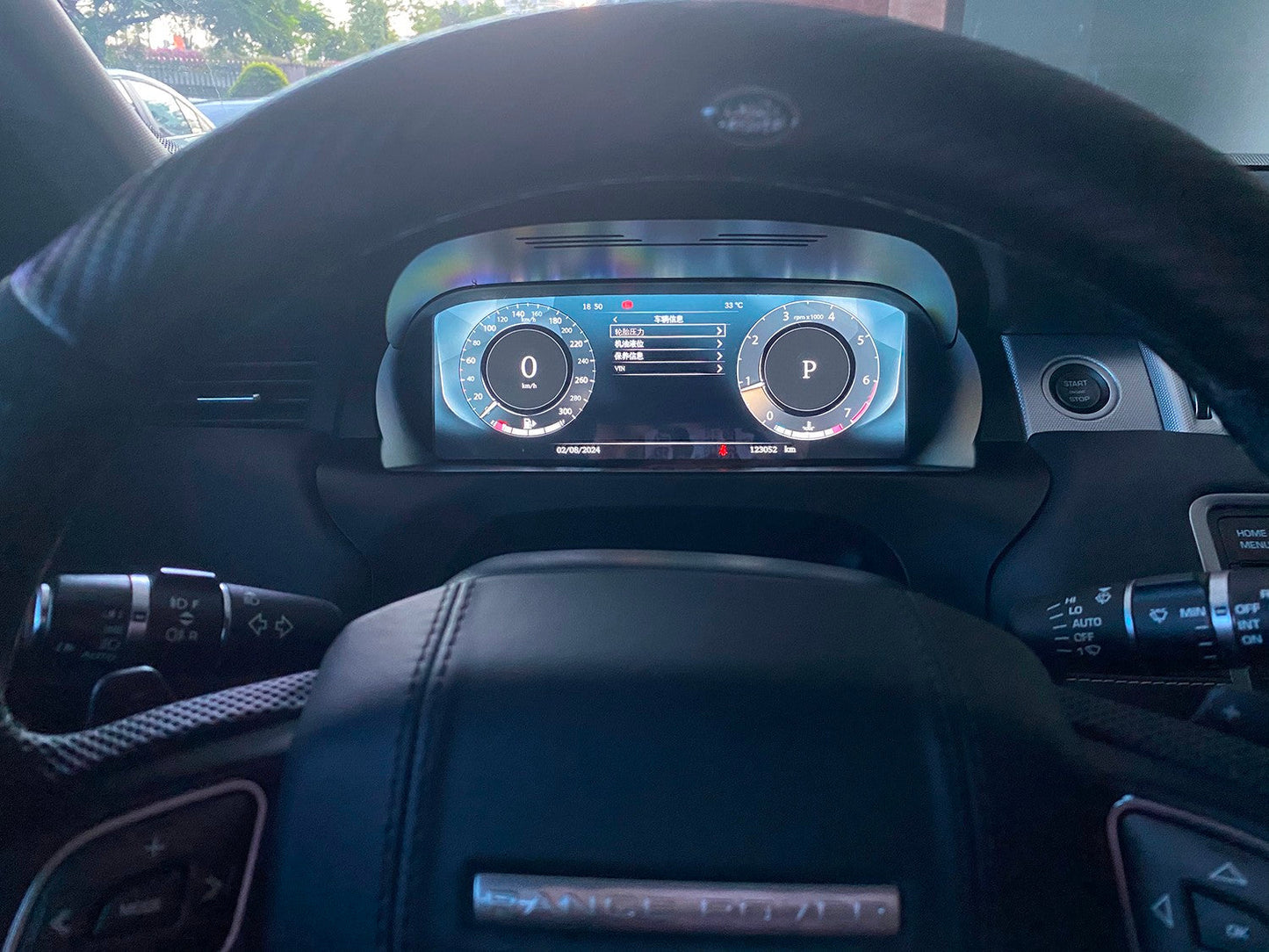 12.3 inch LCD Screen Digital Cluster Gauge for Land Rover Evoque 2012-2019 Speedometer Replacement Dashboard Instrument Cluster Digital Display Panel-Phoenix Automotive