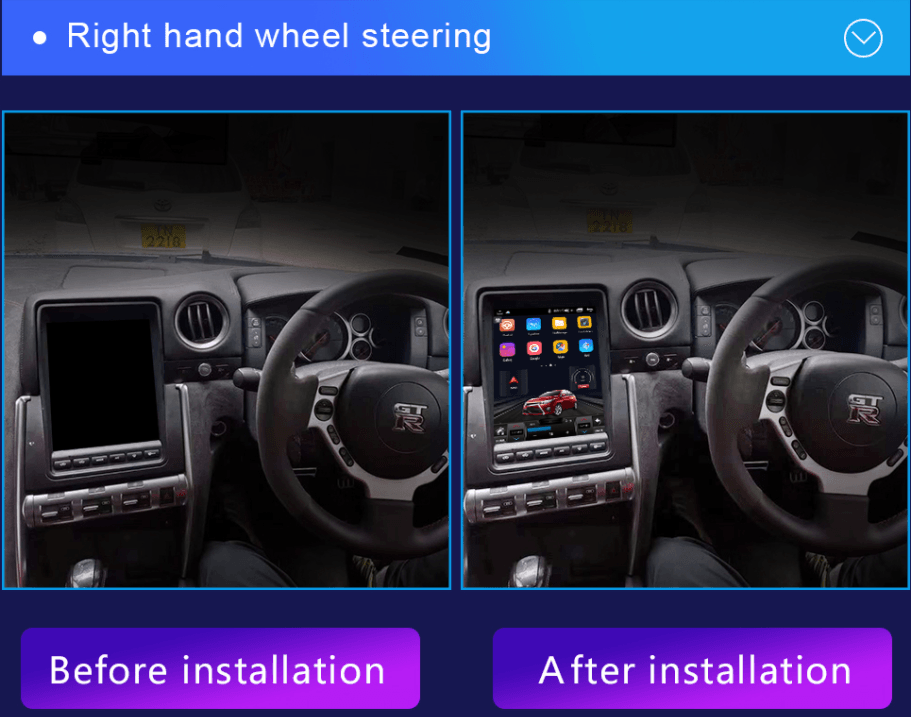 9.7" Octa-Core Android 10.0 Navigation Radio for Nissan GTR-Phoenix Automotive