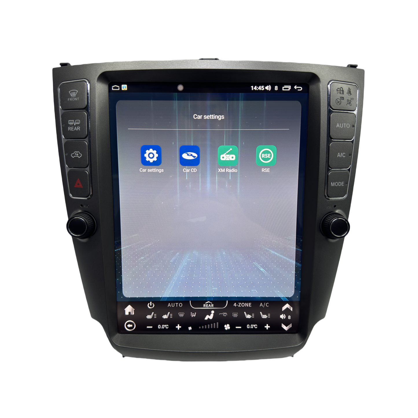 12.1" Vertical Screen Android 13/14 Fast Boot Navigation Radio for Lexus IS 250 IS 300 IS 350 2005 - 2012-Phoenix Automotive