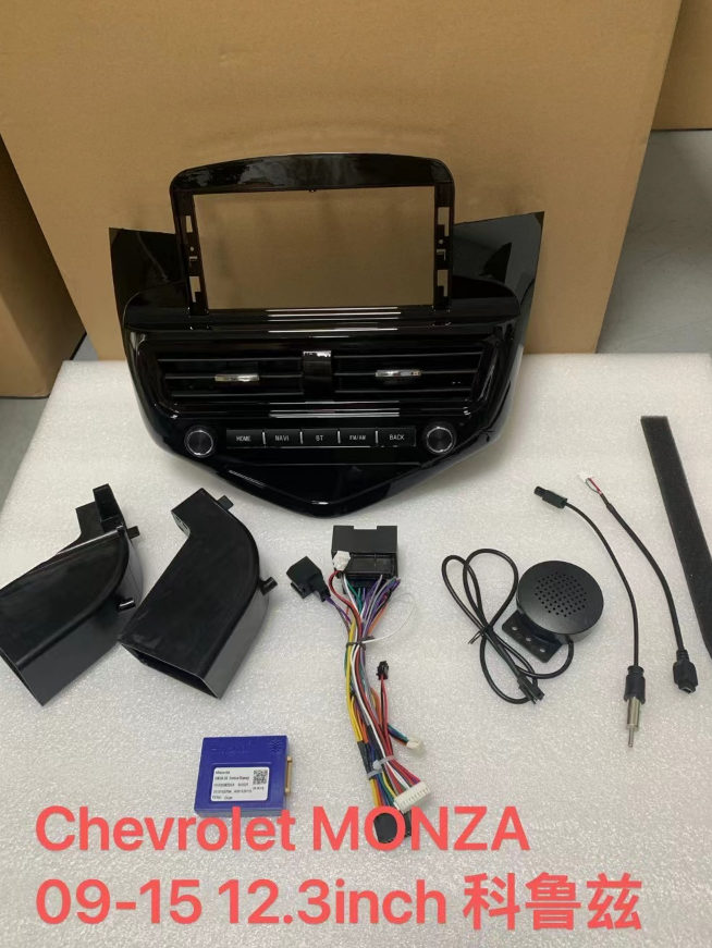12.3 Inch Android 14 Universal Car Radio Stereo Android Auto Carplay for Chevrolet MONZA Cruze 2009-2015-Phoenix Automotive