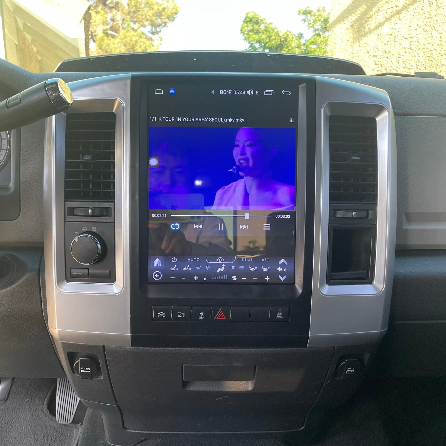 12.1“ or 13" Android 13 Fast boot Vertical Screen Navi Radio for Dodge Ram 2009 - 2018-Phoenix Automotive