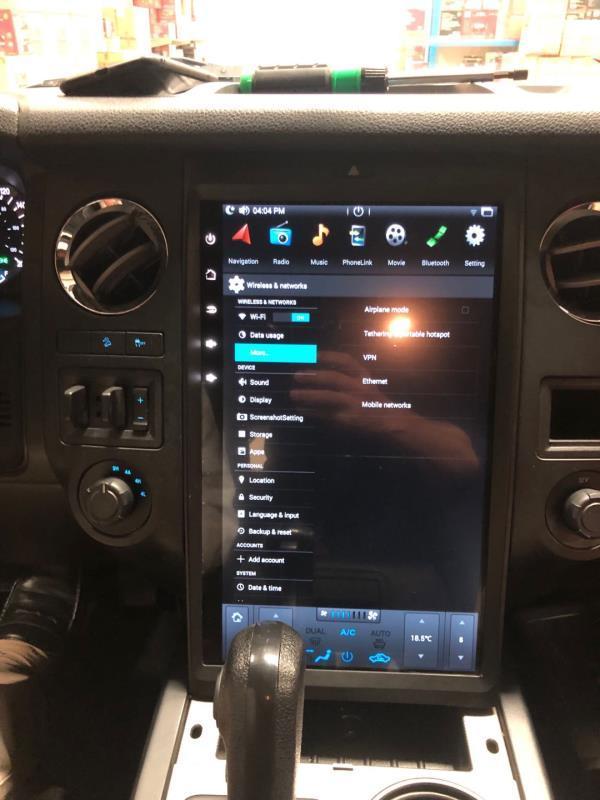 17" Vertical Screen Android Fast boot Navi Radio for Ford Expedition 2015 2016 2017-Phoenix Automotive