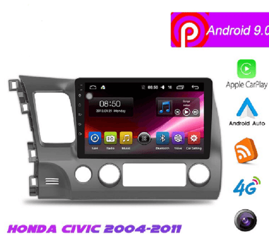 [open box] 10.1" Android 9 Navigation Radio for Honda Civic 2004 - 2011-Phoenix Automotive