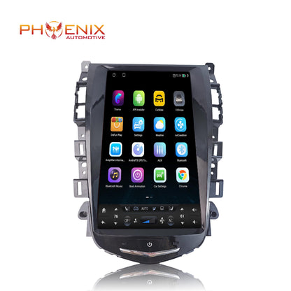 13.3" Android 14 Fast boot Vertical Screen Navi Radio for Cadillac ATS CTS XTS SRX Escalade 2015 - 2020-Phoenix Automotive
