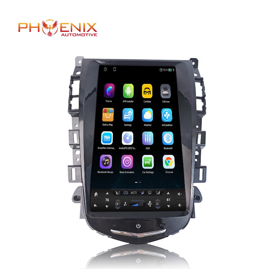 13.3" Android 14 Fast boot Vertical Screen Navi Radio for Cadillac ATS CTS XTS SRX Escalade 2015 - 2020-Phoenix Automotive