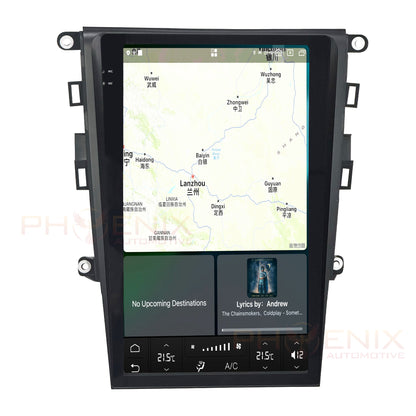 13.6" Vertical screen Android 13/14 Fast boot Navigation radio for Ford Fusion 2013-2020-Phoenix Automotive