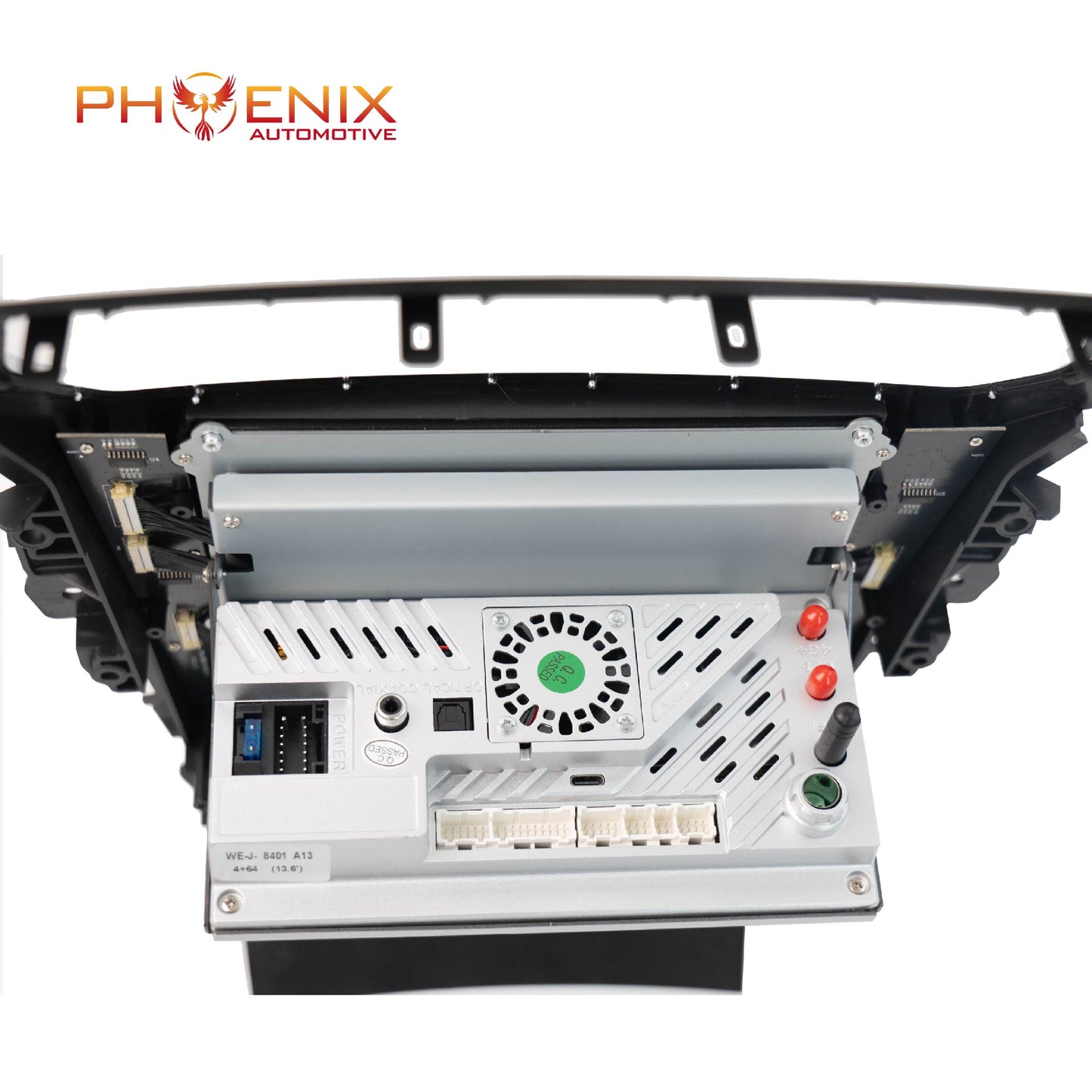 13.6" Android 13/14 Vertical Screen Navigation Radio for Ford Explorer 2011 - 2019-Phoenix Automotive