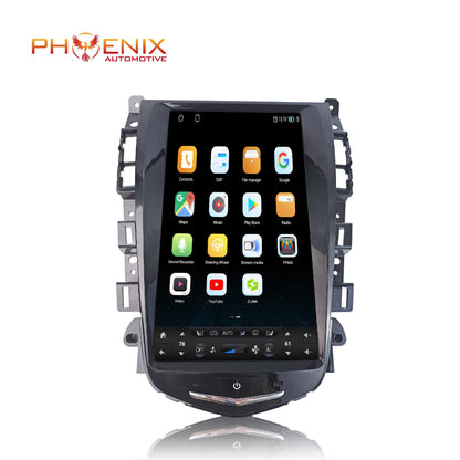 13.3" Android 14 Fast boot Vertical Screen Navi Radio for Cadillac ATS CTS XTS SRX Escalade 2015 - 2020-Phoenix Automotive