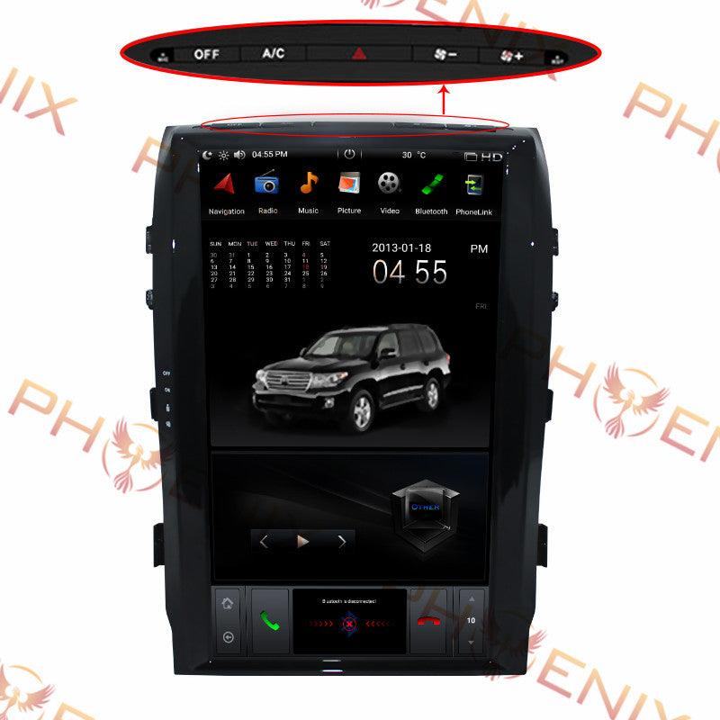 17" Vertical Screen Navi Radio for Toyota Land Cruiser LC200 2008 - 2015-Phoenix Automotive