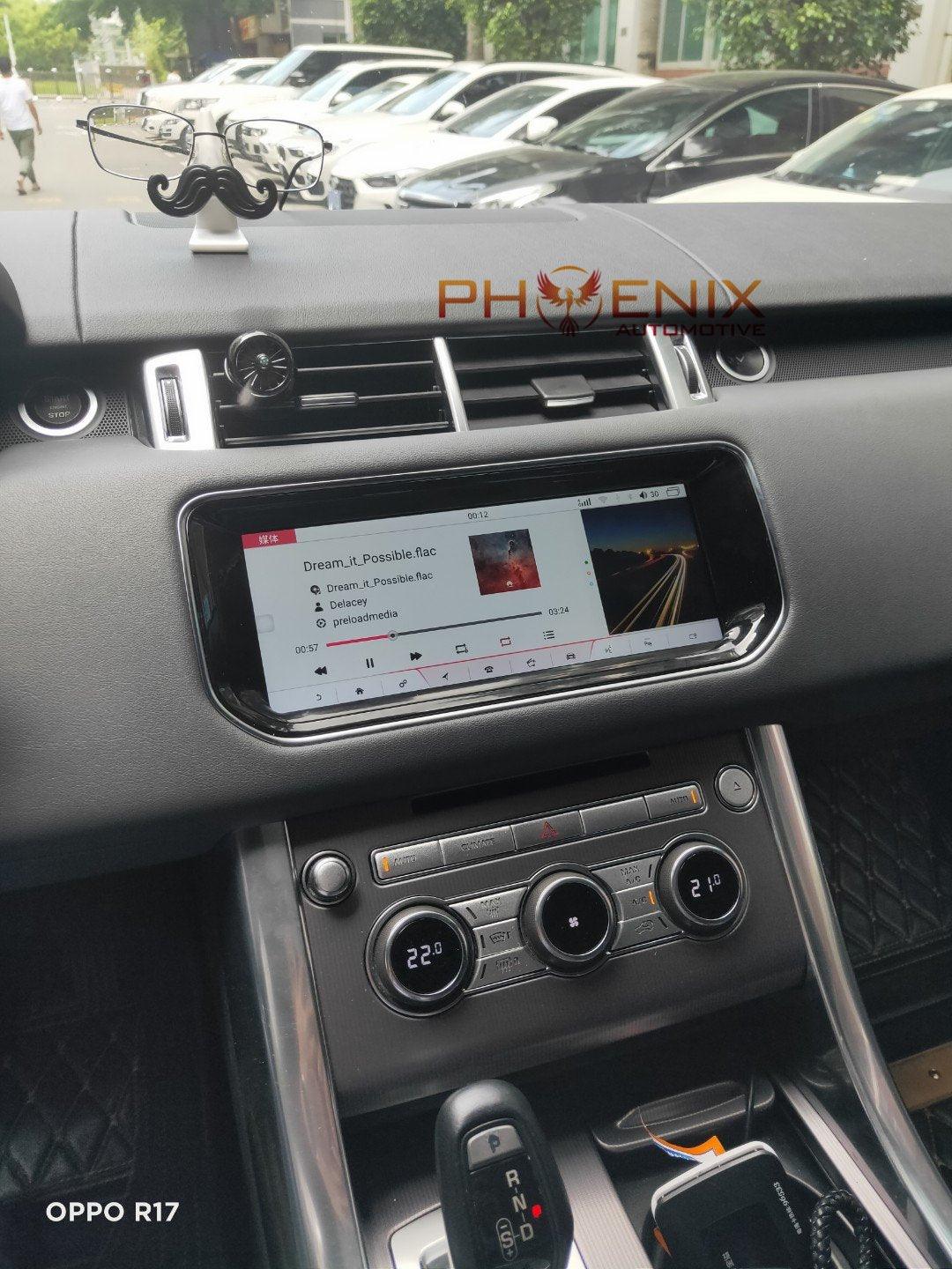 [Open Box] 10.25" Qcta-core Android 10.0 Navigation Radio for Land Rover Range Rover Sport 2012 - 2016-Phoenix Automotive