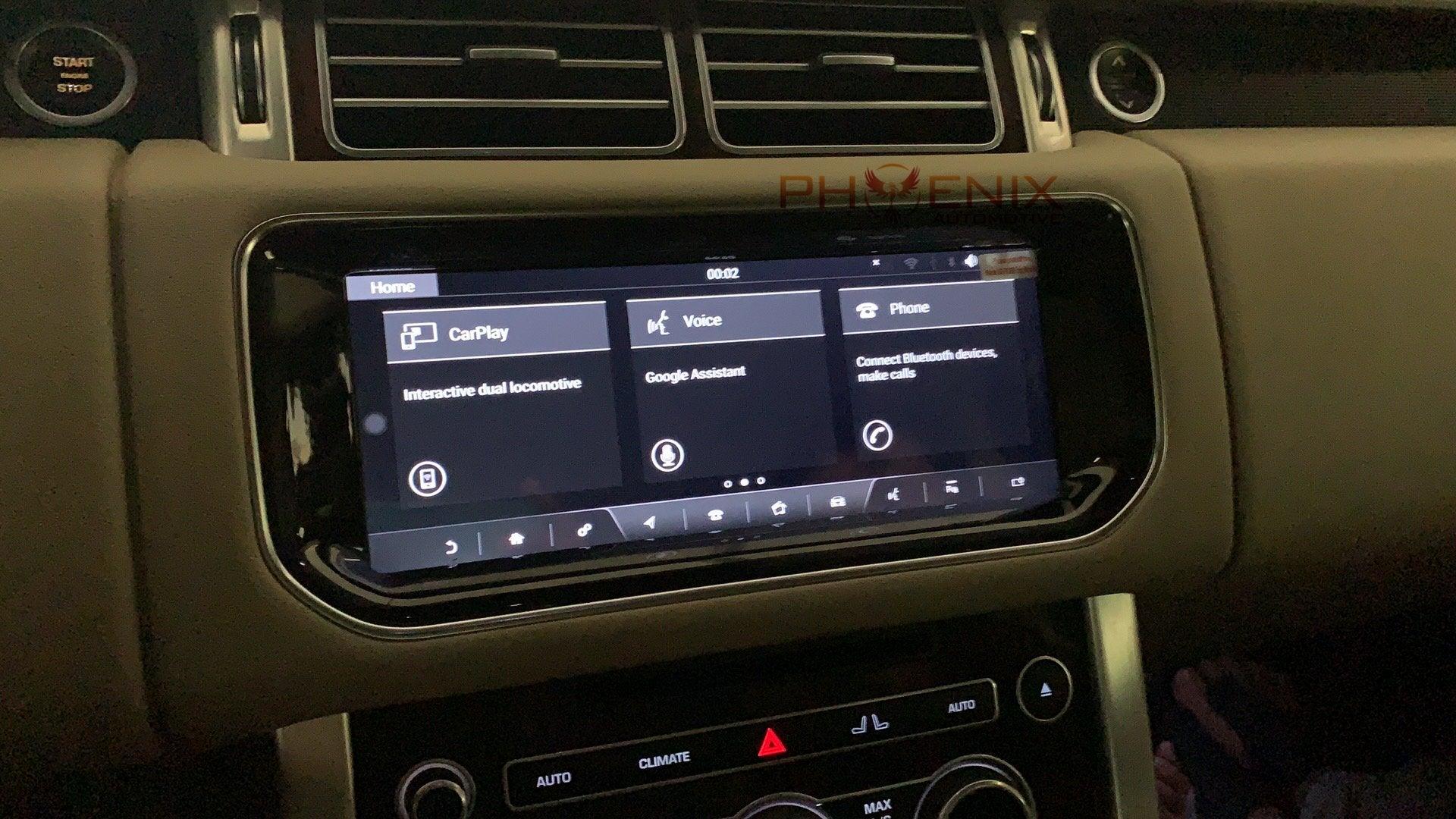 [Open Box] 10.25" Qcta-core Android 10.0 Navigation Radio for Land Rover Range Rover Sport 2012 - 2016-Phoenix Automotive