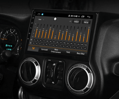 [Open box] 10.1" Android 9 Navigation Radio for Jeep Wrangler 2011 - 2014-Phoenix Automotive