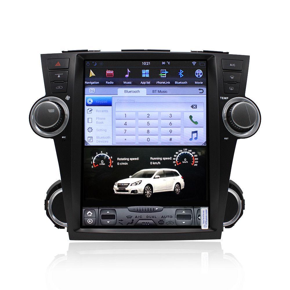 [ G6 octa-core ] 12.1" Android 11 Fast boot Navigation Radio for Toyota Highlander 2009 - 2013-Phoenix Automotive