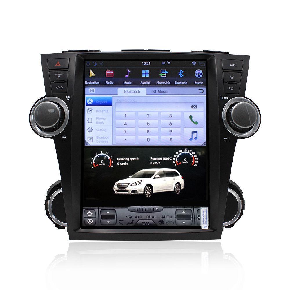[open box] [ G6 octa-core ] 12.1" Android 11 Fast boot Navigation Radio for Toyota Highlander 2009 - 2013-Phoenix Automotive