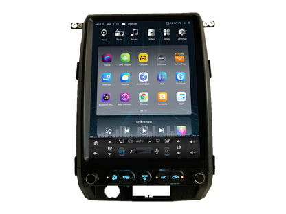 13” Android 14 Vertical Screen Navigation Radio for Ford F-150 2009 - 2014-Phoenix Automotive