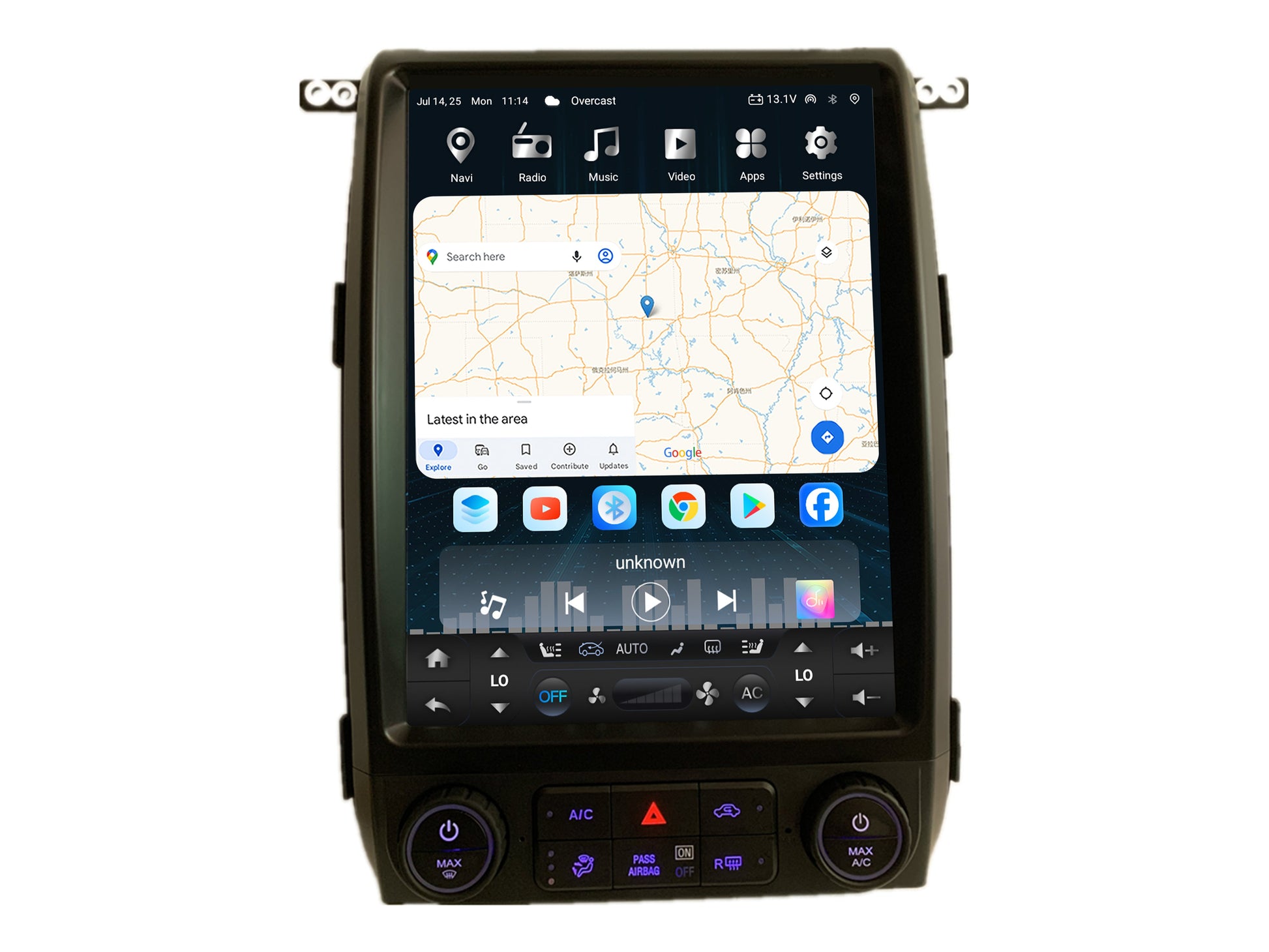 13” Android 14 Vertical Screen Navigation Radio for Ford F-150 2009 - 2014-Phoenix Automotive