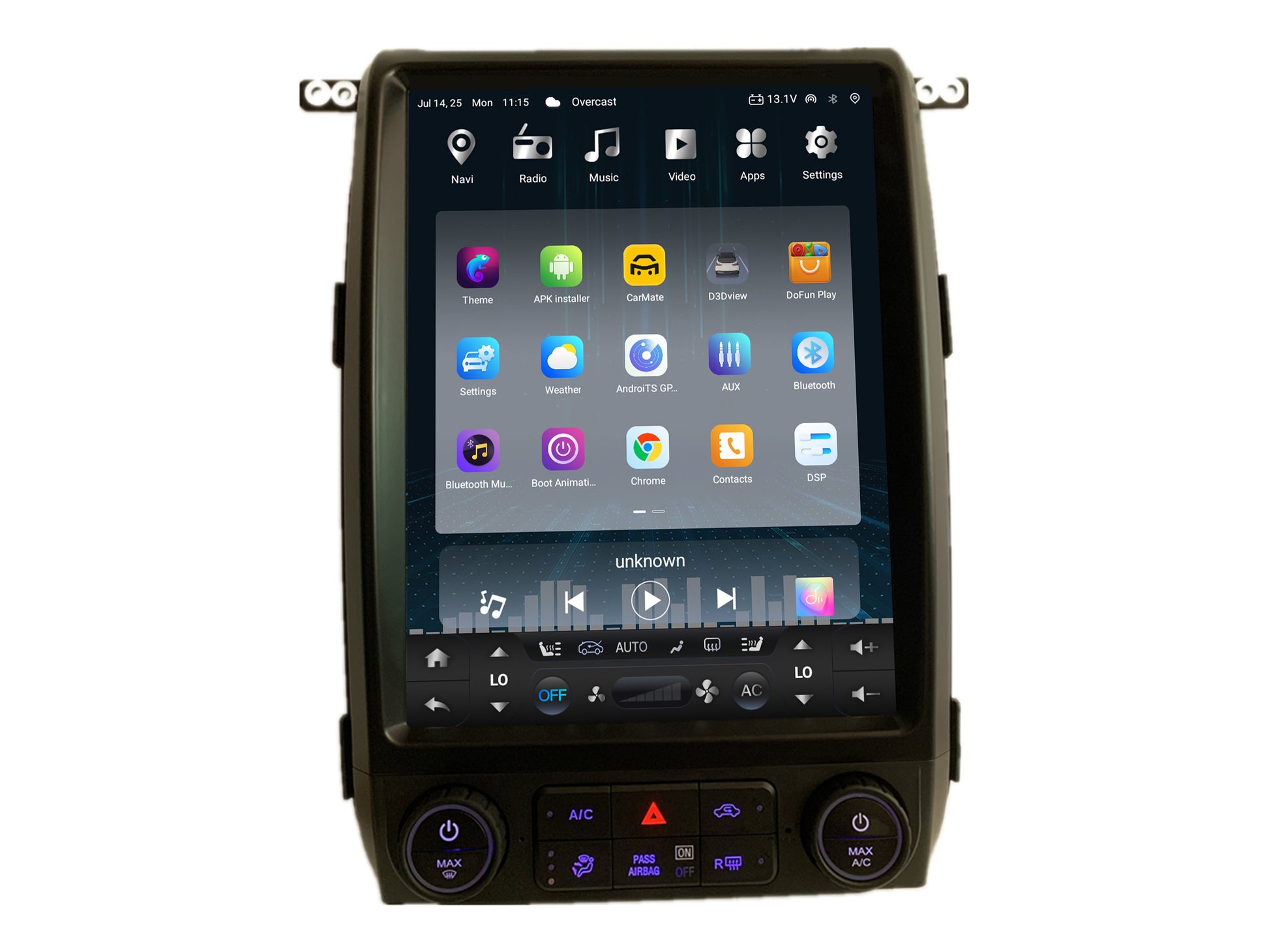 13” Android 14 Vertical Screen Navigation Radio for Ford F-150 2009 - 2014-Phoenix Automotive