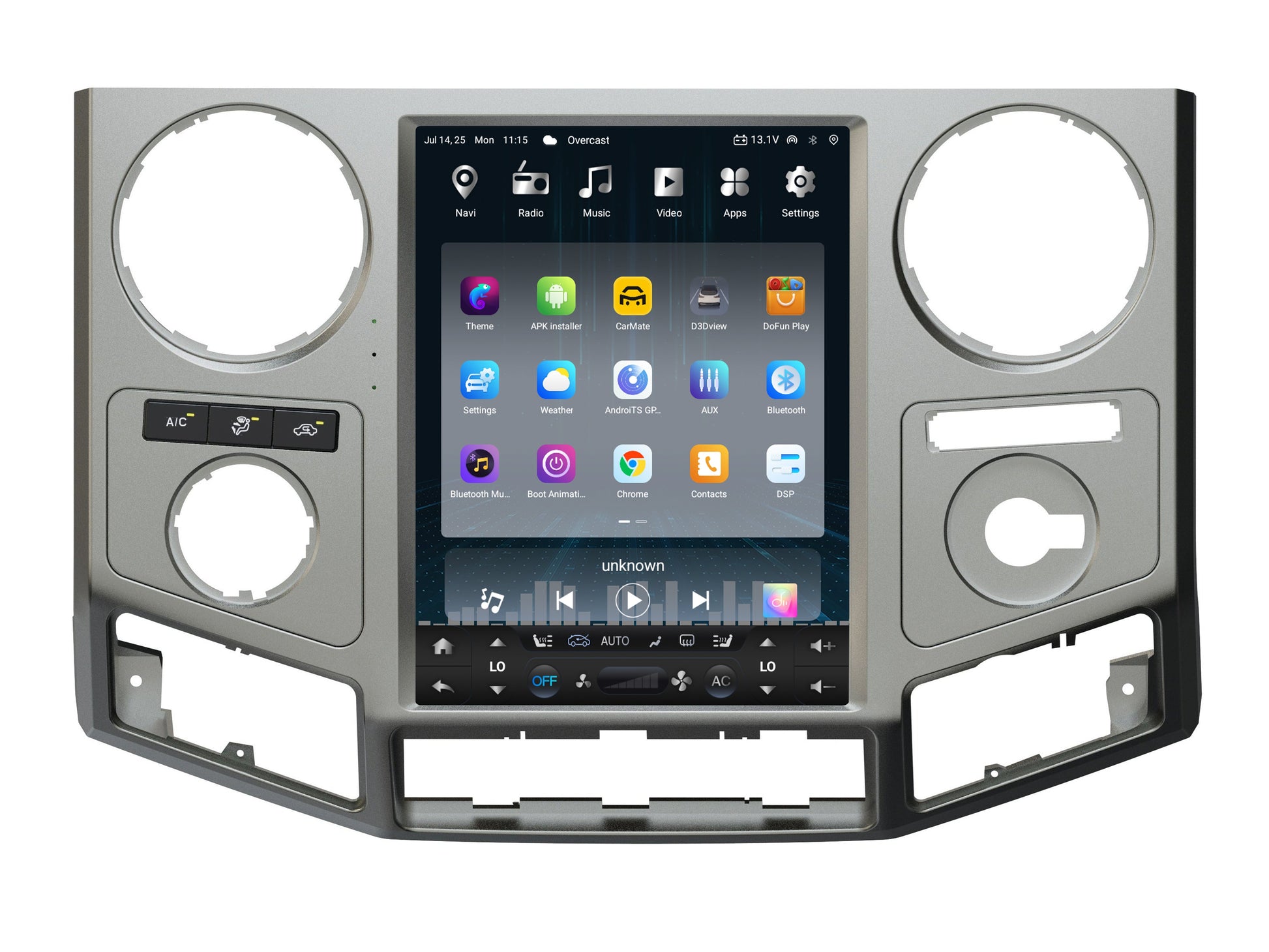 12.1 inch Android 13/14 Vertical Screen Navigation Radio for Ford F-250 F-350 Super Duty trucks 2008 - 2016-Phoenix Automotive