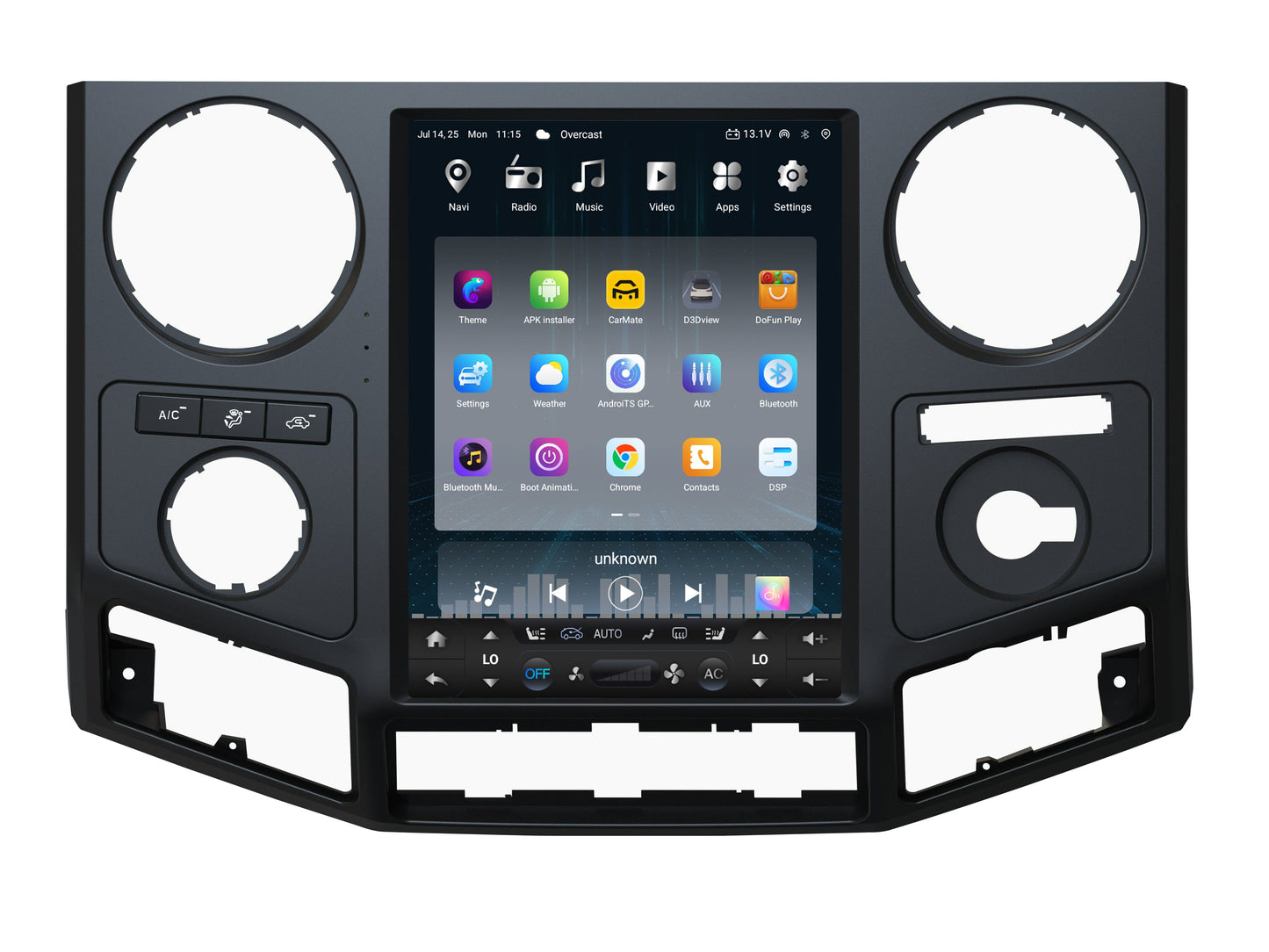 12.1 inch Android 13/14 Vertical Screen Navigation Radio for Ford F-250 F-350 Super Duty trucks 2008 - 2016-Phoenix Automotive