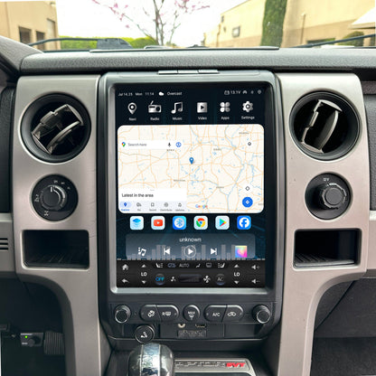 13” Android 14 Vertical Screen Navigation Radio for Ford F-150 2009 - 2014-Phoenix Automotive