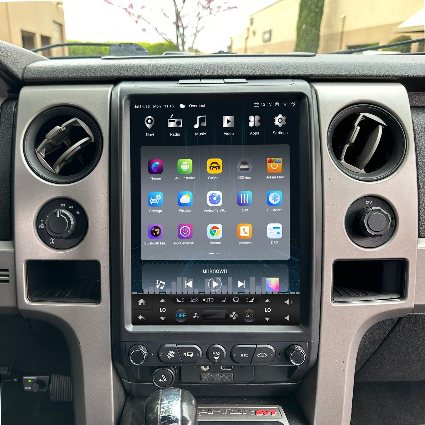 13” Android 14 Vertical Screen Navigation Radio for Ford F-150 2009 - 2014-Phoenix Automotive
