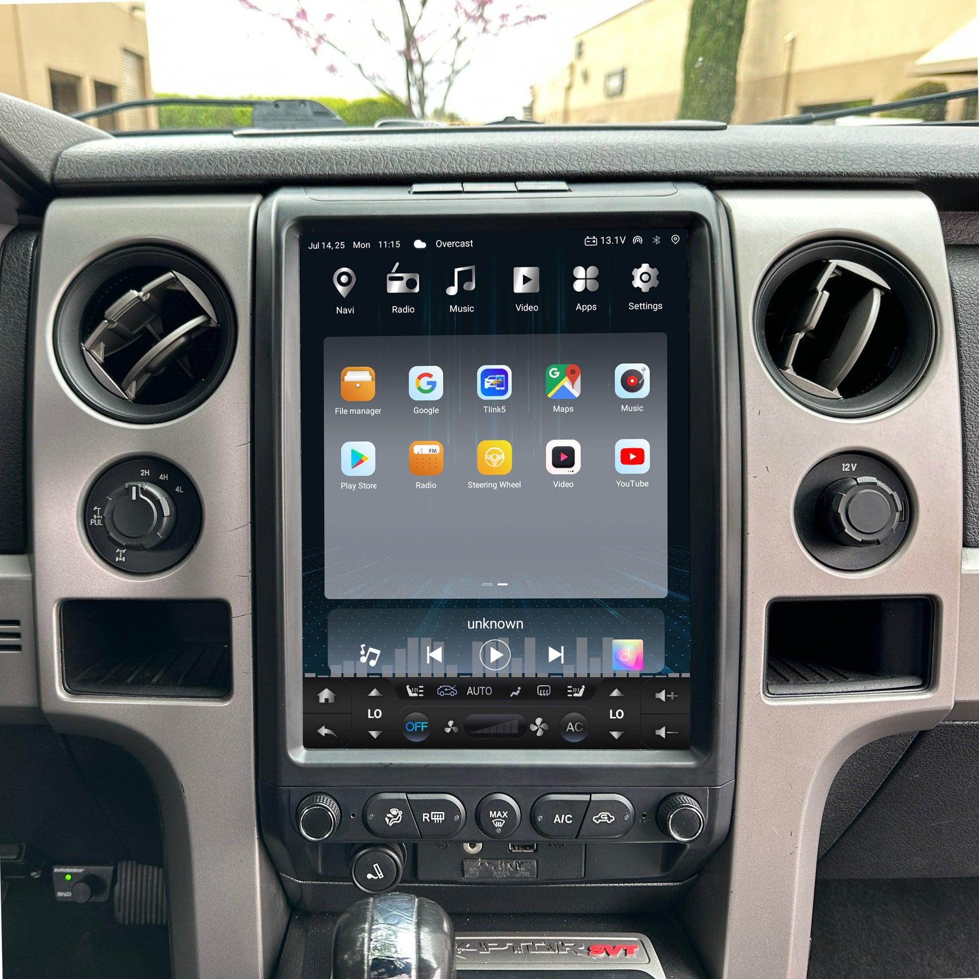 13” Android 14 Vertical Screen Navigation Radio for Ford F-150 2009 - 2014-Phoenix Automotive