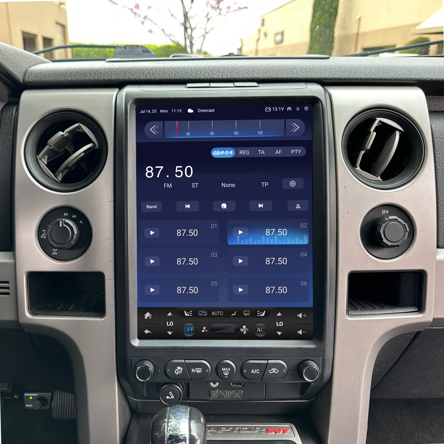 13” Android 14 Vertical Screen Navigation Radio for Ford F-150 2009 - 2014-Phoenix Automotive
