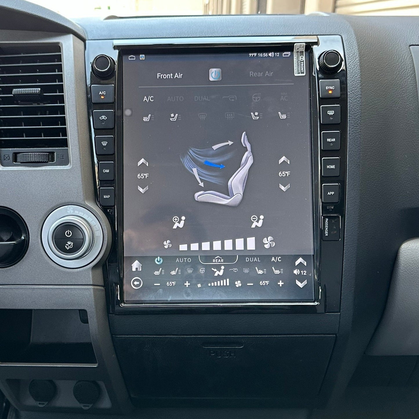 [open box] Qualcomm6125/SC7870 13" Android 13/14 Fast boot Vertical Screen Navigation Radio for Toyota Tundra 2007 - 2013 Sequoia 2008 - 2022-Phoenix Automotive