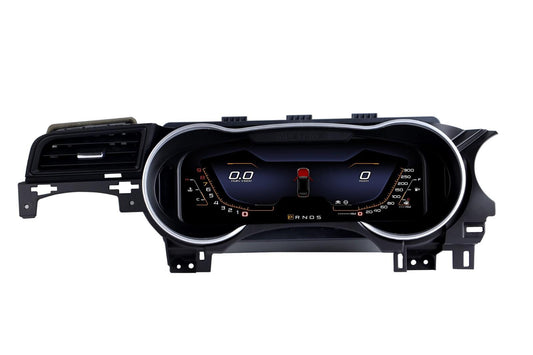 12.3 inch LCD Screen Digital Cluster Gauge for Ford Mustang (Left Peptide) 2015-2021 Speedometer Replacement Dashboard Instrument Cluster Digital Display Panel-Phoenix Automotive