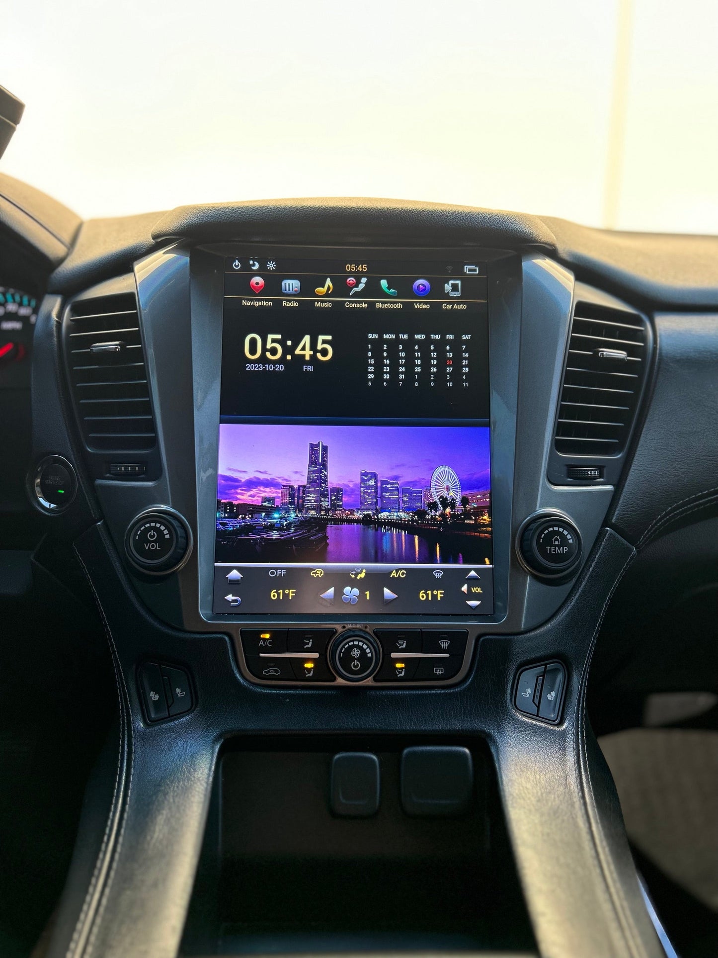 [open box] 12.1" Android 12 Fast boot Vertical Screen Navigation Radio for Chevrolet Tahoe Suburban GMC Yukon 2015 - 2020-Phoenix Automotive