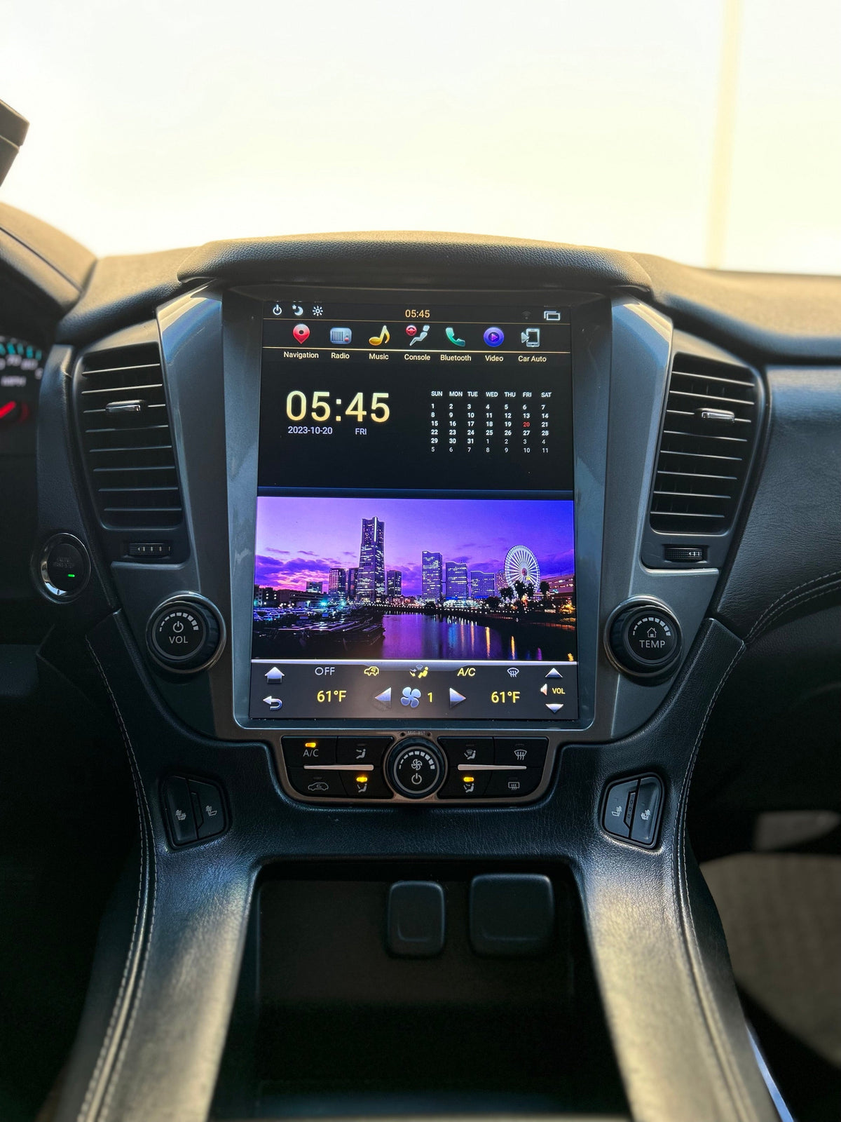 [open box] 12.1" Android 12 Fast boot Vertical Screen Navigation Radio for Chevrolet Tahoe Suburban GMC Yukon 2015 - 2020-Phoenix Automotive