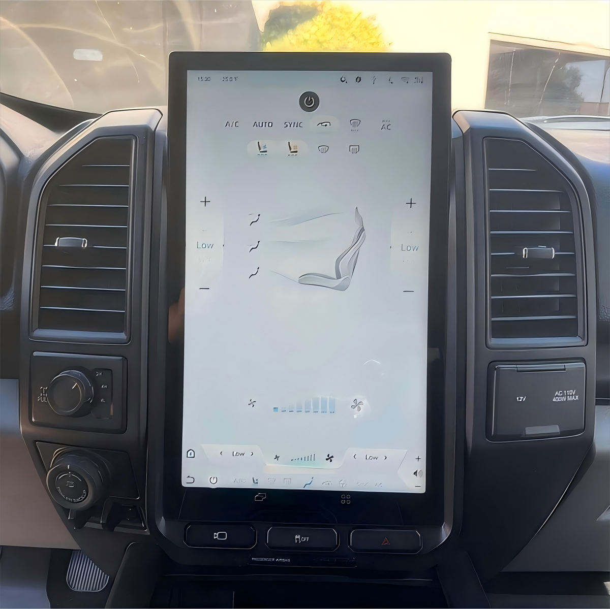 16” Android 13/14 Vertical Screen Navigation Radio for Ford F-150 F-250 F-350 F-450 F-550 2015-2020-Phoenix Automotive