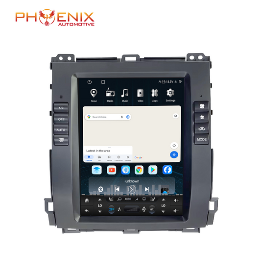 [ G6 octa-core ] 10.4" Vertical Screen Android 11 Fast boot Navigation Radio for Lexus GX 470 2003 - 2009-Phoenix Automotive