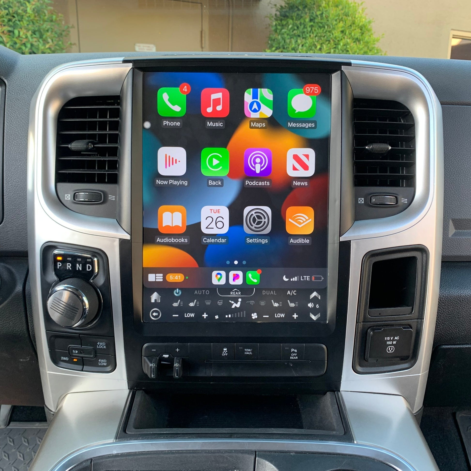 12.1“ or 13" Android 13/14 Fast boot Vertical Screen Navi Radio for Dodge Ram 2009 - 2018-Phoenix Automotive