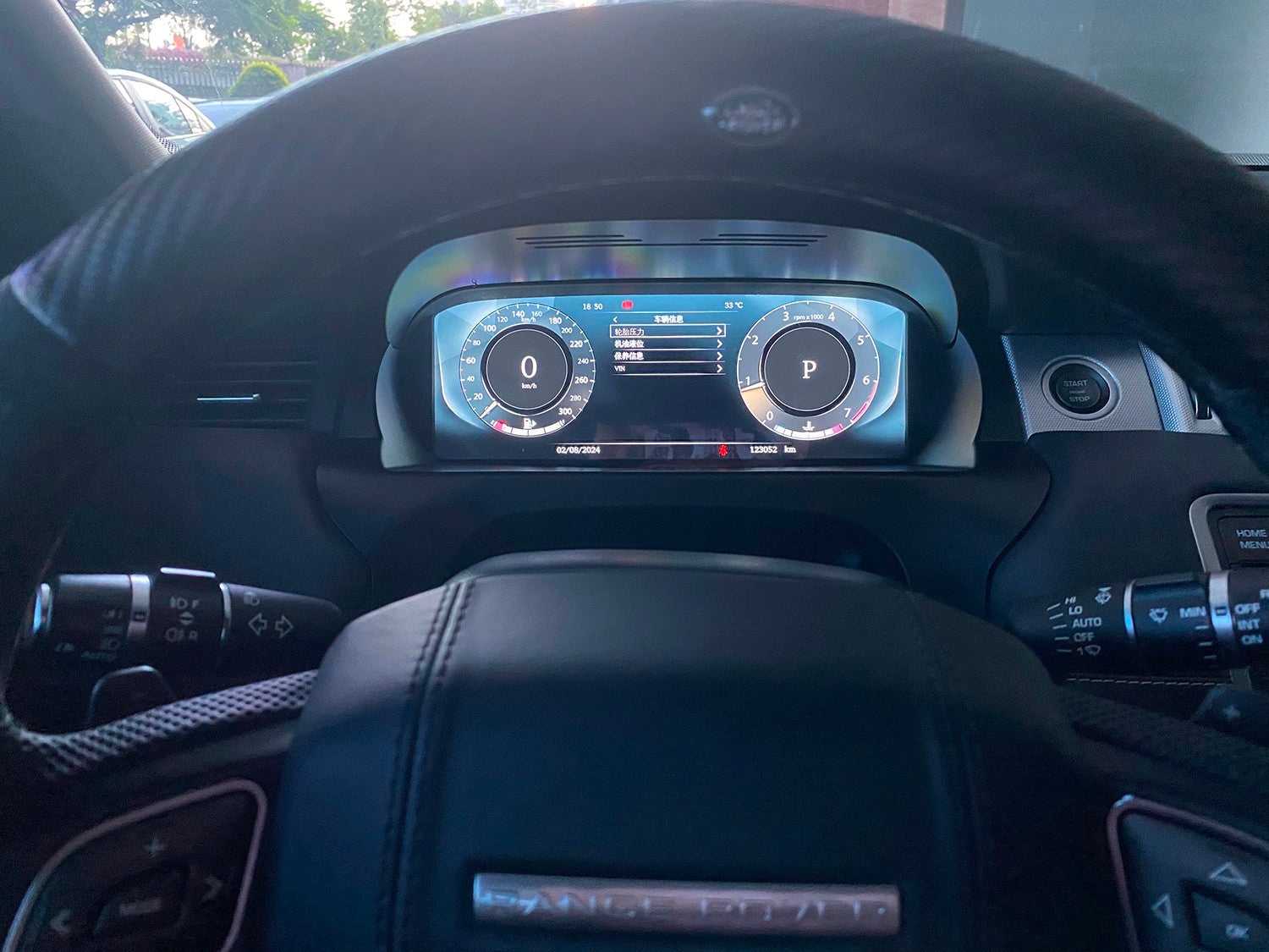 12.3 inch LCD Screen Digital Cluster Gauge for Land Rover Evoque 2012-2019 Speedometer Replacement Dashboard Instrument Cluster Digital Display Panel-Phoenix Automotive