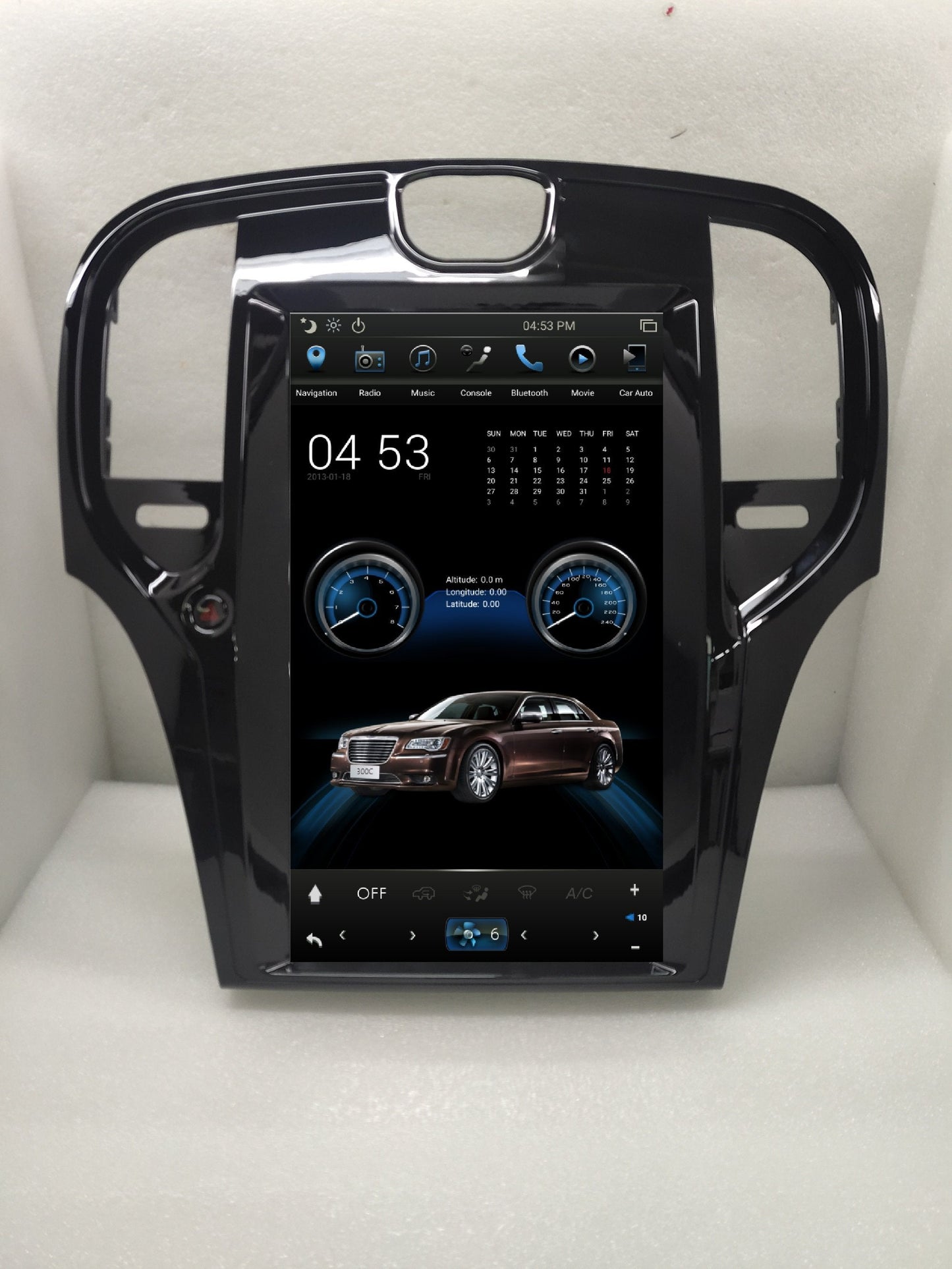 [Open box] [ PX6 SIX-CORE ] 13.3" Vertical Screen Android 9.0 Navigation Radio for Chrysler 300C 2013-2019-Phoenix Automotive