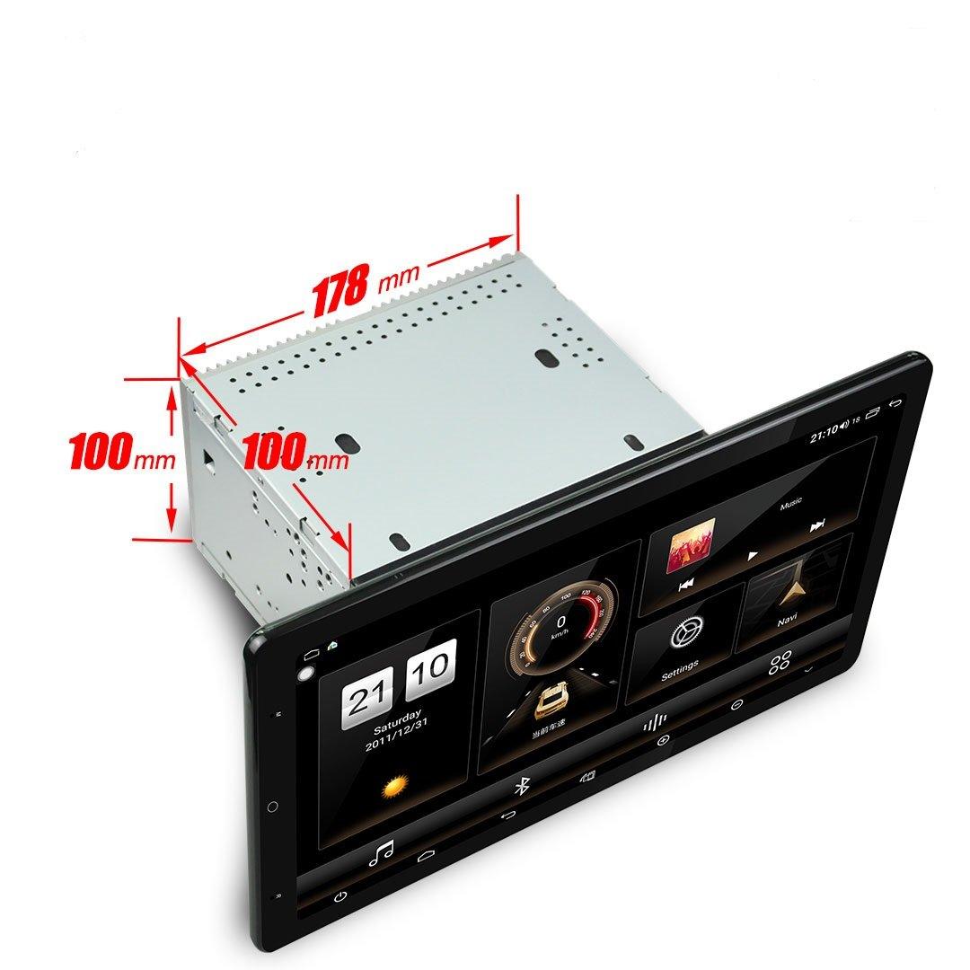 [open box] 13.3" Android 10.0 Universal double din Navigation Radio with Motorized rotatable screen-Phoenix Automotive