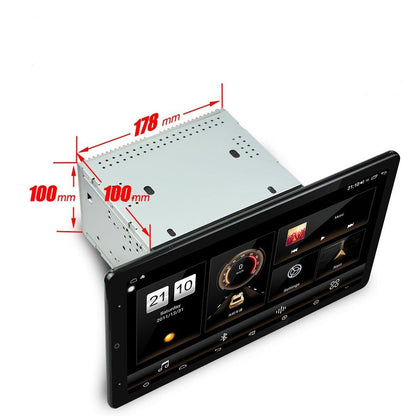 [open box] 13.3" Android 10.0 Universal double din Navigation Radio with Motorized rotatable screen-Phoenix Automotive