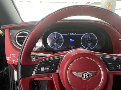 12.3 inch LCD Screen Digital Cluster Gauge for Bentley Continental GT 2012-2017 Speedometer Replacement Dashboard Instrument Cluster Digital Display Panel-Phoenix Automotive