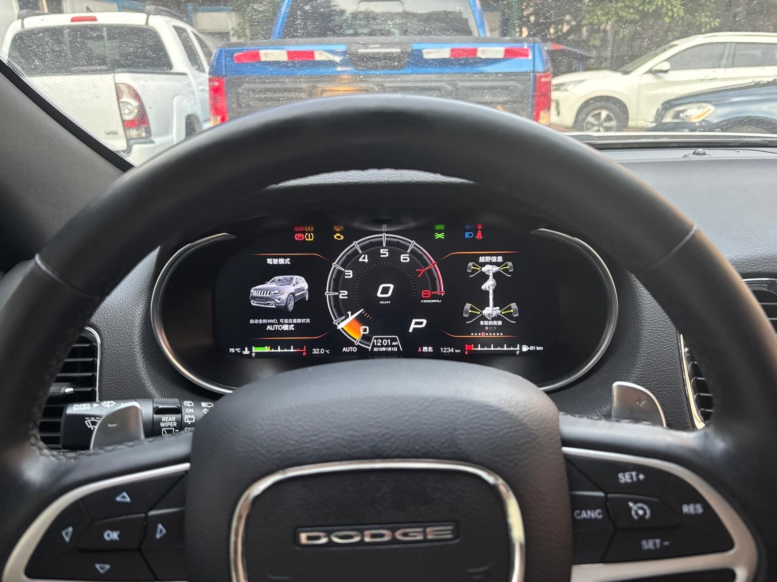 12.3 inch LCD Screen Digital Cluster Gauge for Dodge Durango 2011-2020 Speedometer Replacement Dashboard Instrument Cluster Digital Display Panel-Phoenix Automotive