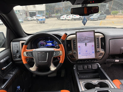 12.3 inch LCD Screen Digital Cluster Gauge for Chevrolet Silverado 2014-2018 Speedometer Replacement Dashboard Instrument Cluster Digital Display Panel-Phoenix Automotive