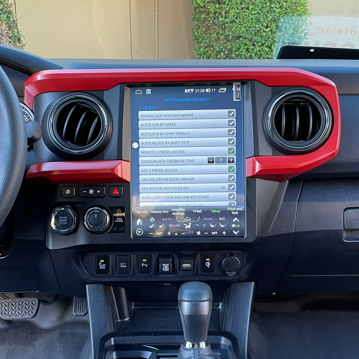 [Open Box] 12.1” Android 12/13 fast boot Vertical Screen Navigation Radio for Toyota Tacoma 2016 - 2022-Phoenix Automotive