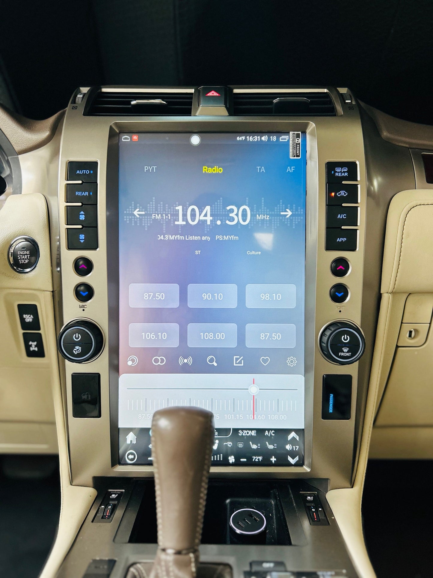 [Open Box]15.6" Android 12 Fast boot Navigation Radio for Lexus GX 400 GX 460 2010 - 2021-Phoenix Automotive