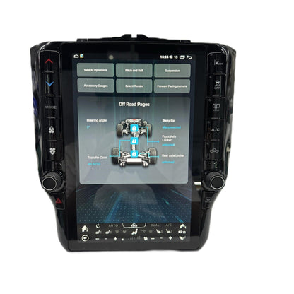 11.5” Android 13/14 Vertical Screen Navigation Radio for Dodge Ram 2019- 2024-Phoenix Automotive