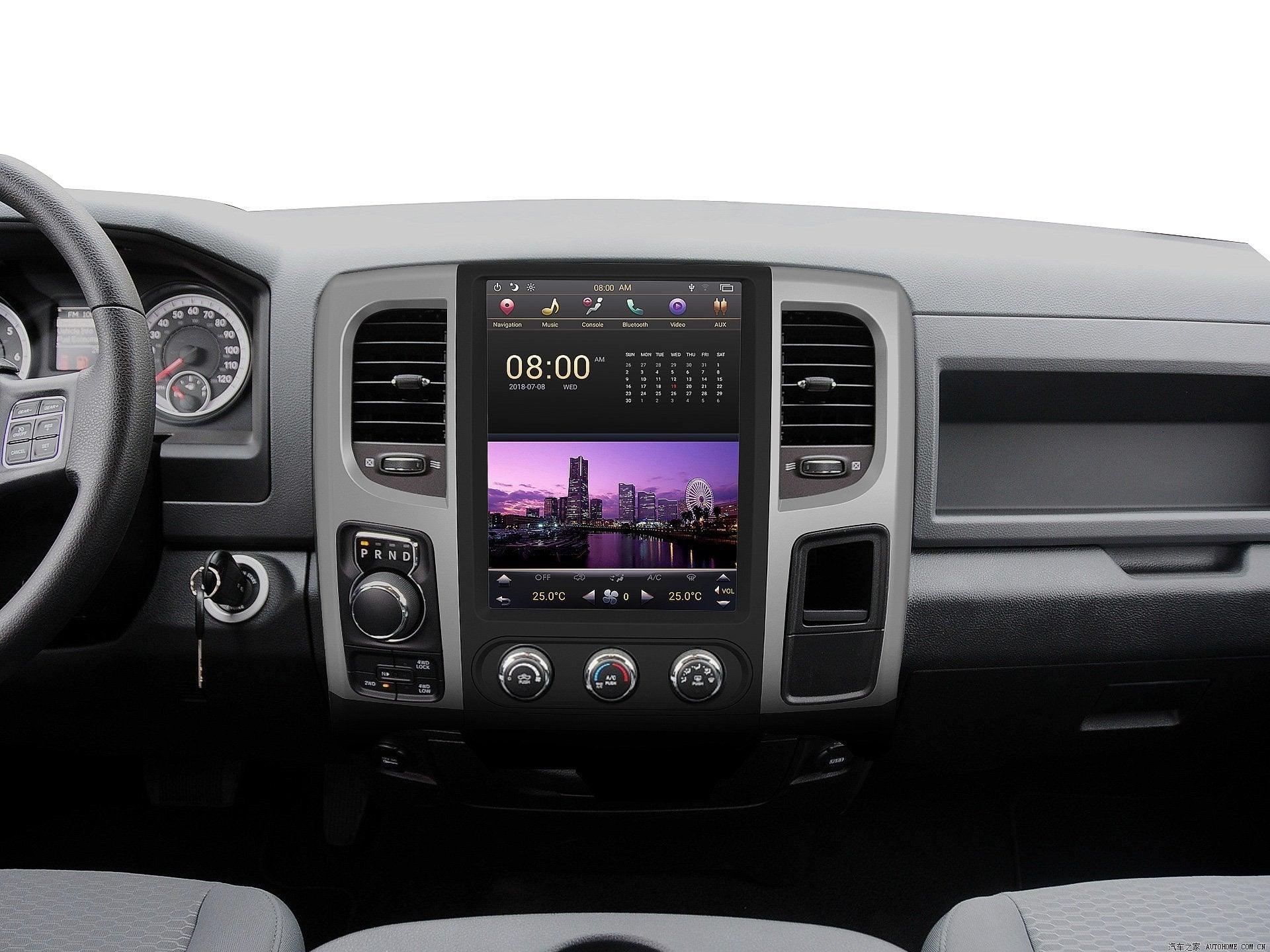 [ Open Box ] [ PX6 SIX-CORE ] 10.4” / 12.1" Android 9 Fast boot Vertical Screen Navi Radio for Dodge Ram 2009 - 2018-Phoenix Automotive