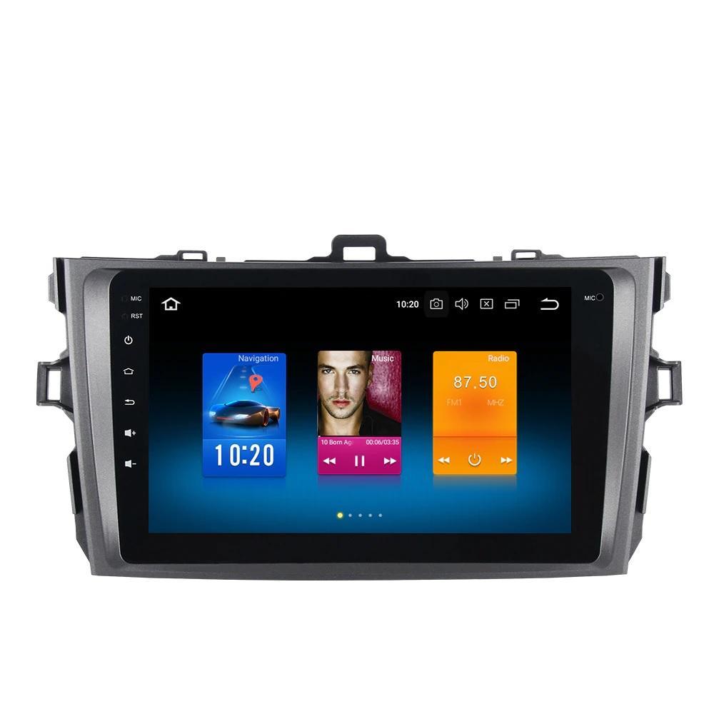 8" Octa-core Quad-core Android Navigation Radio for Toyota Corolla 2007-2011-Phoenix Automotive