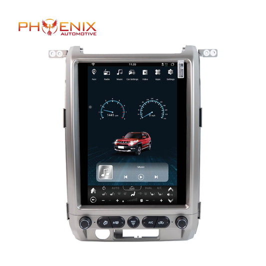 13” Android 14 Vertical Screen Navigation Radio for Ford F-150 2009 - 2014-Phoenix Automotive