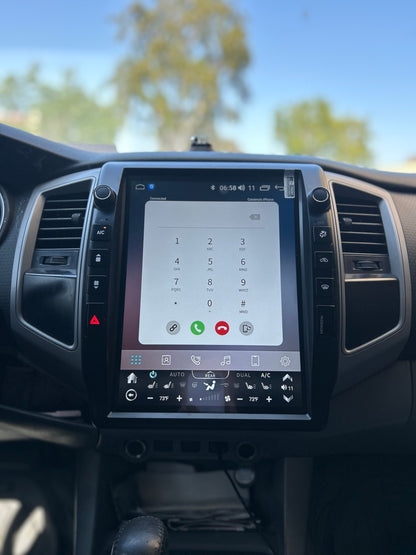 [open box] 7870/Qualcomm6125 13” Android 10/12/13 Vertical Screen Navigation Radio for Toyota Tacoma 2005 - 2015-Phoenix Automotive