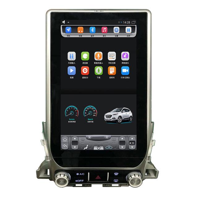 [open box] [ G6 octa-core ] 13.6" Vertical Screen Android 11 Fast boot Navi Radio for Toyota Land Cruiser 2016 2017-Phoenix Automotive