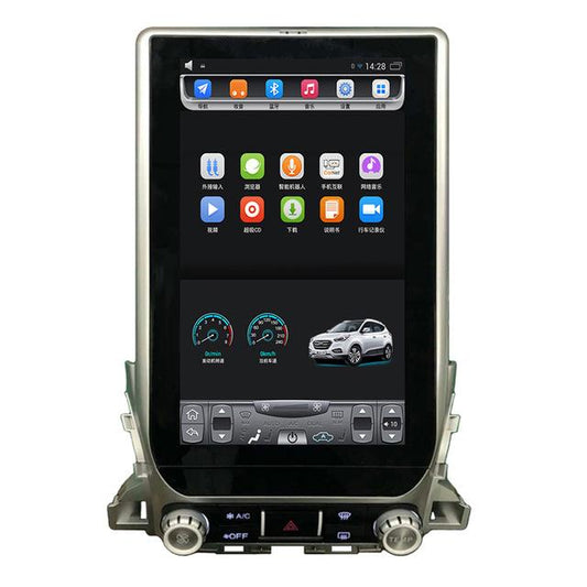 [open box] [ G6 octa-core ] 13.6" Vertical Screen Android 11 Fast boot Navi Radio for Toyota Land Cruiser 2016 2017-Phoenix Automotive